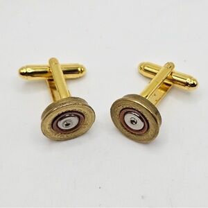Fiocchi Italy 410 Shotgun Shell Casing CuffLinks